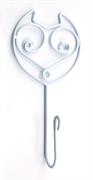 Quilt Hook, White, 7.5" Wire, Owls View